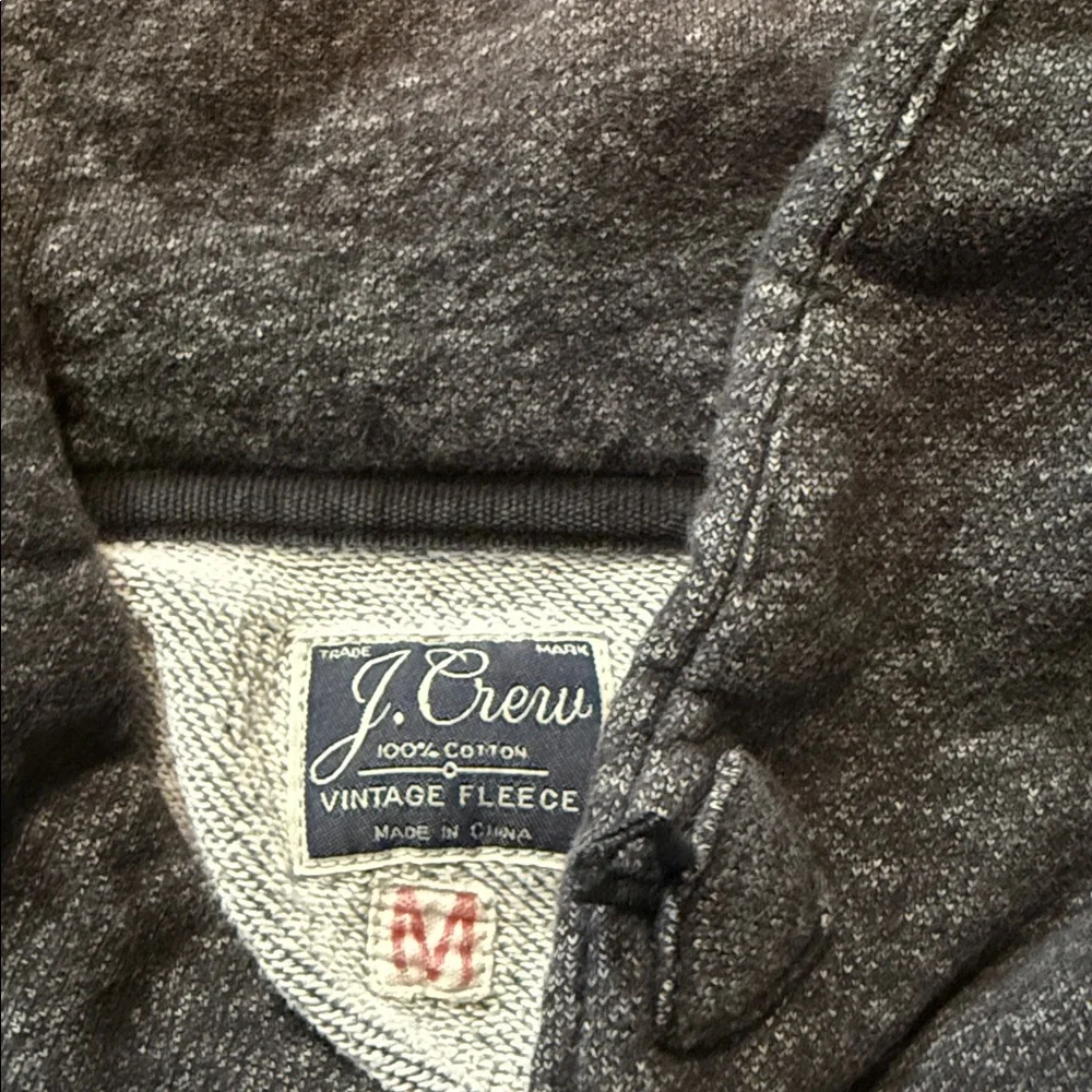 J. Crew vintage fleece sweatshirt. size M